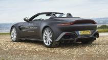 Aston Martin Vantage Roadster V8 2020 linksachter