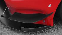 Ferrari 488 EVO detail voorvleugel flap