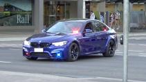 Onopvallende BMW M3-politieauto in Australie