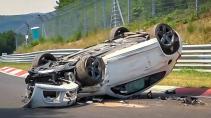 crash op nurburgring Seat Leon