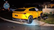 Lamborghini Urus Crash