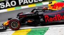 Albon in pitsuitgang GP van Brazilië 2019