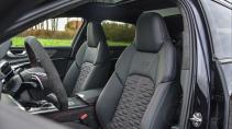 Audi RS 6 zwart interieur
