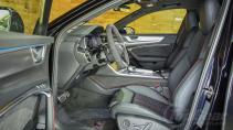 Audi RS 6 zwart interieur stuur