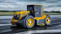 JCB Fastrac Two snelste tractor drie kwart voor