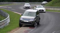Land Rover Discovery op de Nurburgring