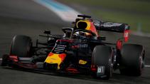 Max Verstappen voor donker GP van Abu Dhabi 2019
