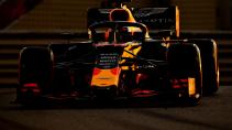 Max Verstappen voor rijder schemering GP van Abu Dhabi 2019