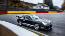 Porsche GT3 Cup Paul Vlasblom drie kwart in La Source