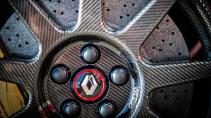 Renault Mégane RS Trophy-R detail koolstofvezel velf remschijf