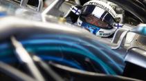 Valtteri Bottas in cockpit GP van Abu Dhabi 2018