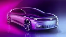 Volkswagen Space Vizzion concept drie kwart voor