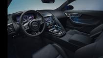 Jaguar F-type facelift 2021 interieur dashboard