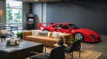 Autobahn Alliance auto-opslag Ferrari F40 lounge