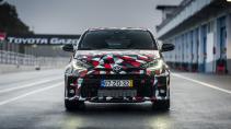 Toyota GR Yaris 2020 prototype camouflage 1e rij-indruk