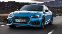 Audi RS 5 Coupe facelift turbo blauw