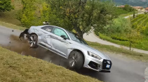 Audi RS 5 crash zij
