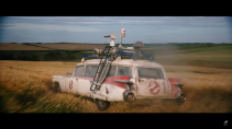 Ghostbusters Ecto-1 3 4 achter rijder drift
