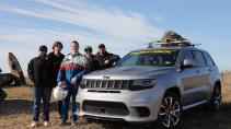Snelste Kerstboom ter wereld Jeep Grand Cherokee Trackhawk Hennessey