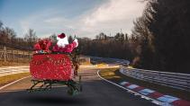 Kerstman op de Nürburgring