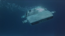 Lotus Esprit James Bond onder water 3 4 voor schuin