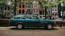 Mercedes Estate op grachten Amsterdam
