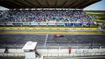 Max Verstappen Burnout op Jumbo Racedagen op Zandvoort