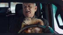 Bill Murray doet Groundhog Day-reclame