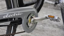 Elektrische fietsen detail trappers