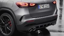 Mercedes-AMG GLA 45 S uitlaten