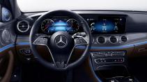 Mercedes E-klasse facelift 2020 interieur dashboard stuur