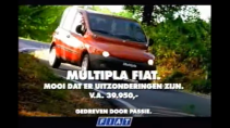 Michael Schumacher Fiat Multipla reclame auto 3 4 voor