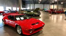 Wanneer auto belastingvrij? De Tomaso Pantera klassiekers loods