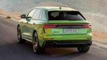 Audi RS Q8 in Java Green Groen
