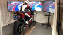 zelf motorfiets-simulator maken