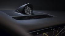 Chrono-Klok op dashboard Porsche Panamera Facelift