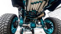 Verhoogde Ford F-250 door Elite Customs voor SEMA toeter