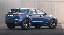 Achterkant Jaguar E-Pace facelift 2020