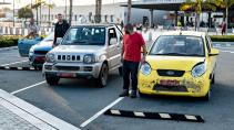 Kia Picanto, Ford Focus Cabrio en Suzuki Jimny