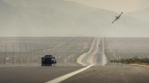 Snelste productieauto ter wereld SSC Tuatara snelweg nevada