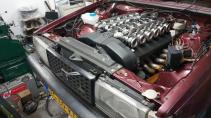 Mercedes-V12 in een Volvo 740