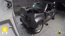 Land Rover Defender crashtest