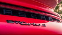 badge en logo Porsche 911 Turbo S