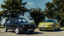 Volkswagen Golf VIII 2020 vs Volkswagen Golf I 1982