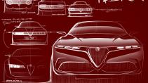 Schets Alfa Romeo Tonale