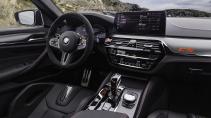 Interieur van BMW M5 CS 2021