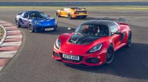 Laatste Lotus Elise en Exiges
