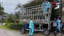 XXL-winkelwagen met V8 te koop in Nederland