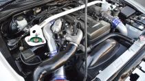 2JZ motor Toyota Supra met TRD-bodykit