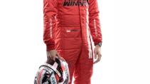 Charles Leclerc in Ferrari-outfit